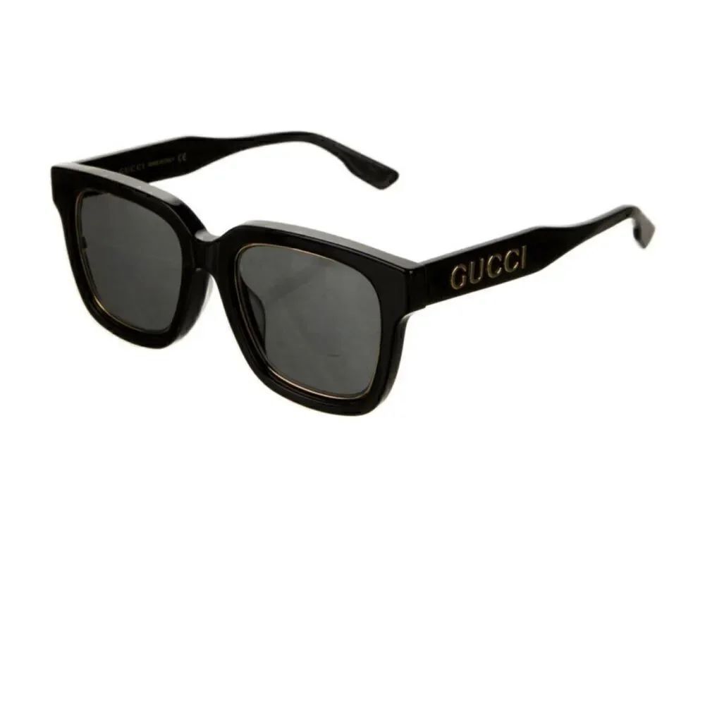 Gucci Black and Gold Sunglasses - GG1138SA - New